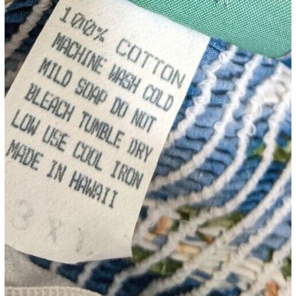 Jade Fashions VTG Dress Floral Hawaiian Vacation Made in Hawaii 3XL - Picture 8 of 9